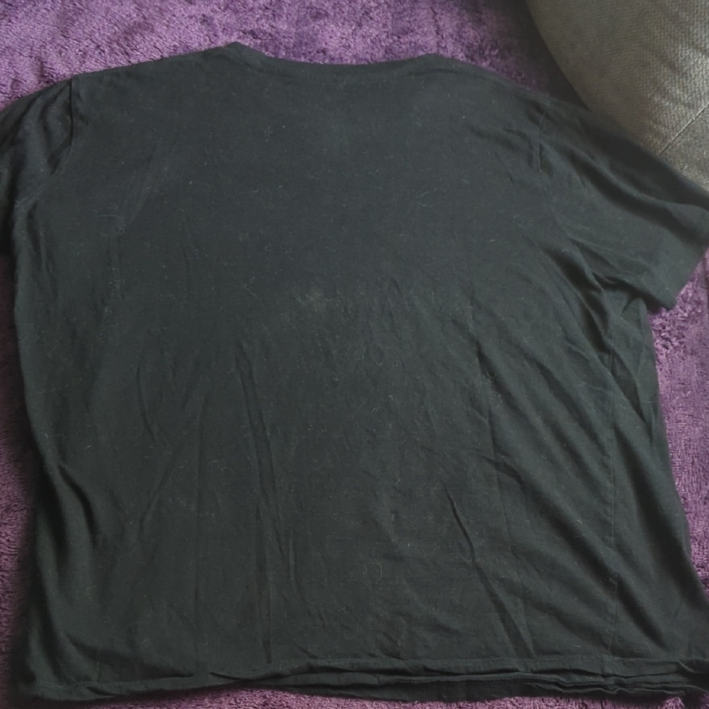 !Coca Cola Black Tee with Rainbow Logo - Picture 3 of 3